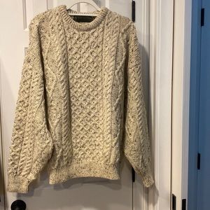 Irish Wool Fisherman’s Sweater